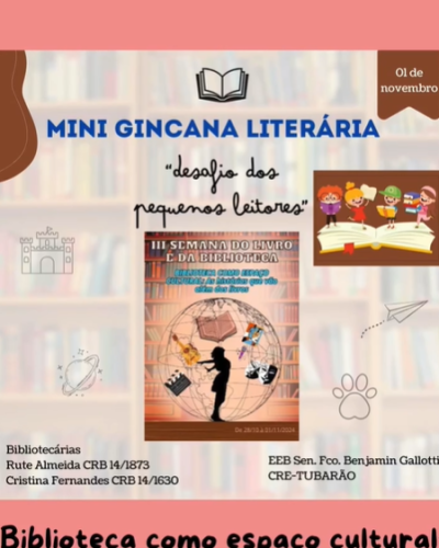 gincana literária